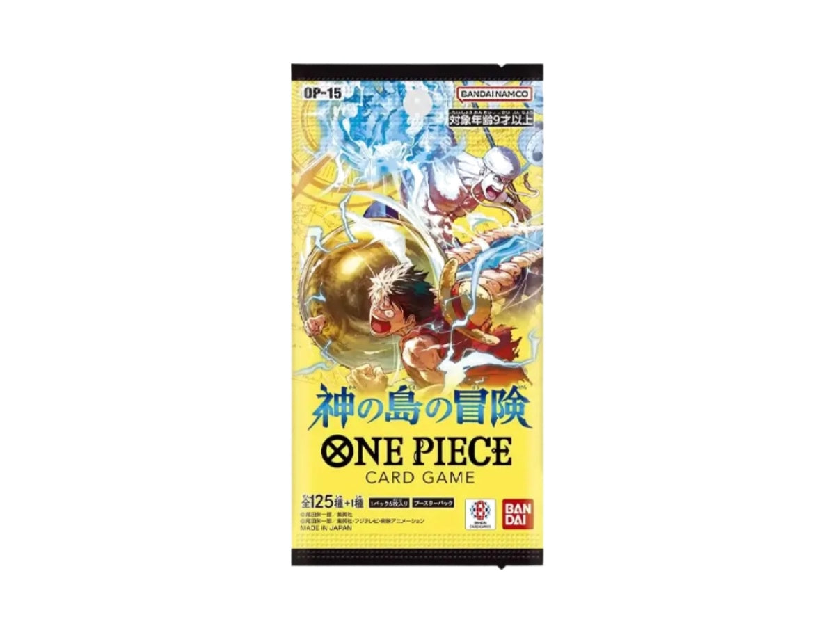 One Piece Adventure On The Island Of The Gods (OP-15) Booster Packs (J One Piece Adventure On The Island Of The Gods (OP-15) Booster Packs (J