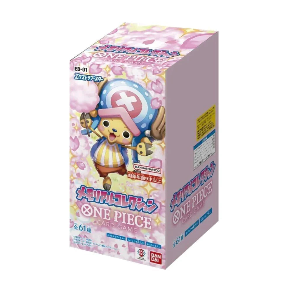 One Piece Extra Booster Memorial Collection (EB-01) Booster Box (Japanese) - Miraj Trading
