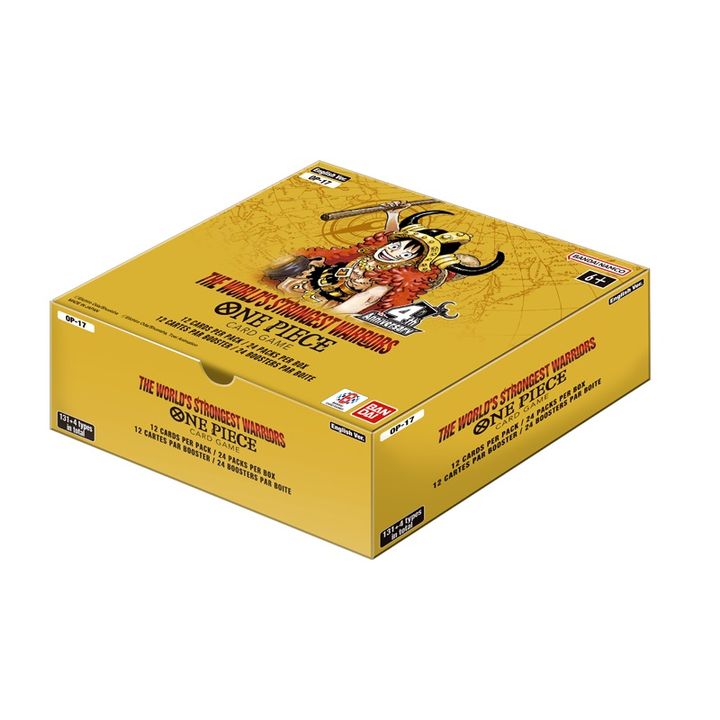 One Piece (OP-17) The World's Strongest Warriors Booster Box - Miraj Trading