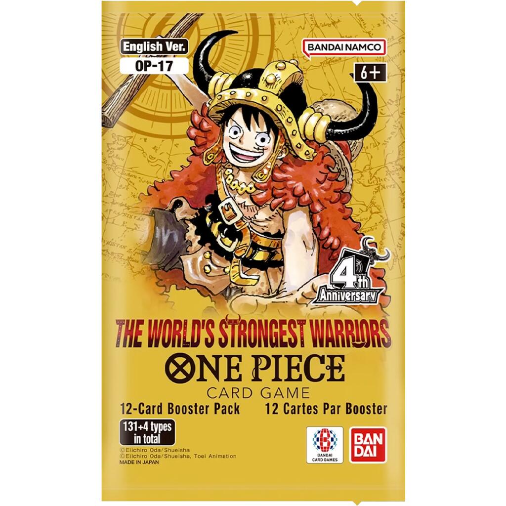 One Piece (OP-17) The World's Strongest Warriors Booster Pack