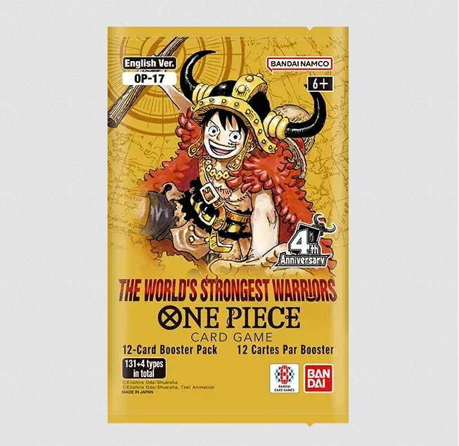 One Piece (OP-17) The World's Strongest Warriors Booster Box (Pre-Order) - Miraj Trading