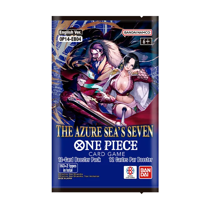 Seventy Seven　azure. One Piece The Azure Sea's Seven OP-14 Booster Pack