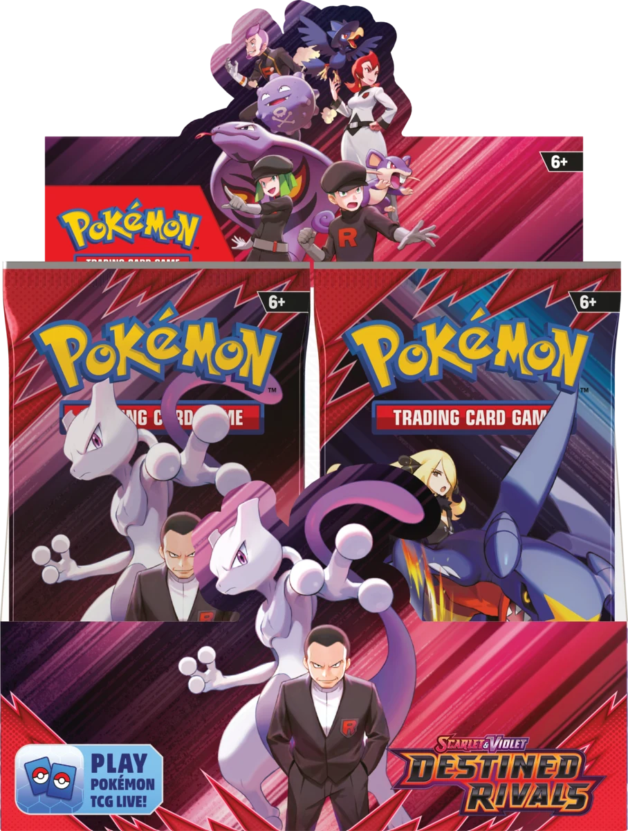 Pokemon Destined Rivals Booster Box - Miraj Trading