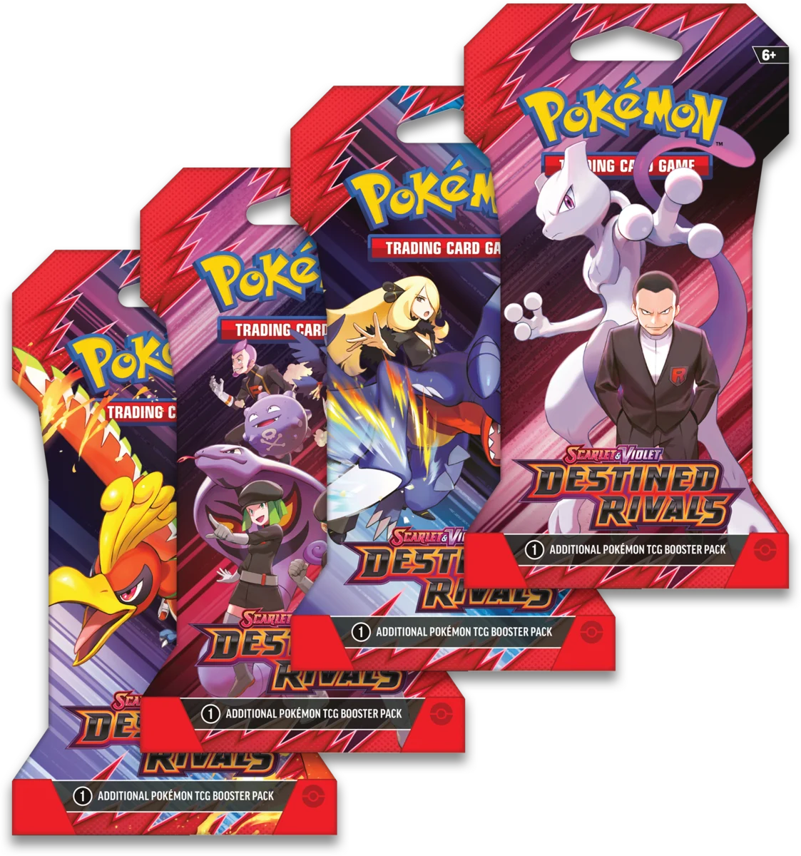 Pokemon Destined Rivals Sleeved Booster Pack (12 Pack Lot) Pokemon Destined Rivals Sleeved Booster Pack (12 Pack Lot)