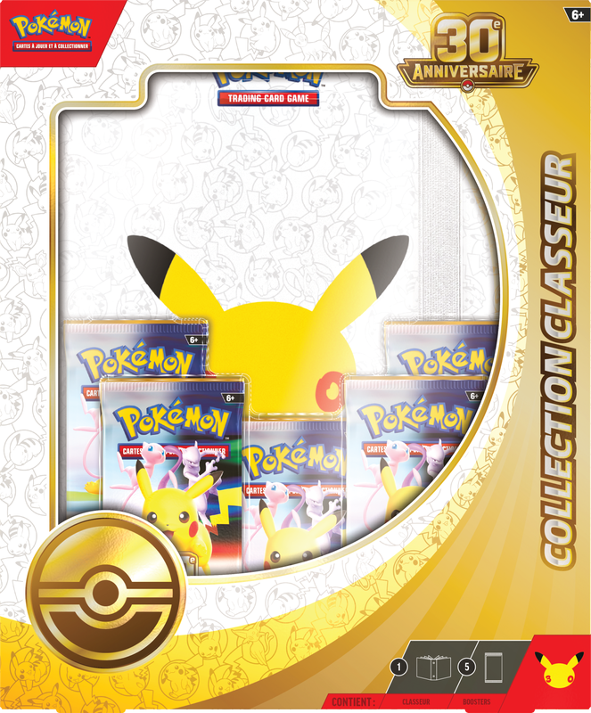 Pokemon 30th Celebration Binder Collection (French) (Pre-Order) - Miraj Trading
