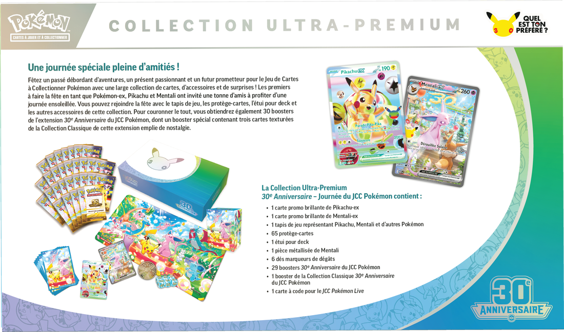 Pokemon 30th Celebration Day / Night Ultra Premium Collection (French) (Pre-Order) - Miraj Trading