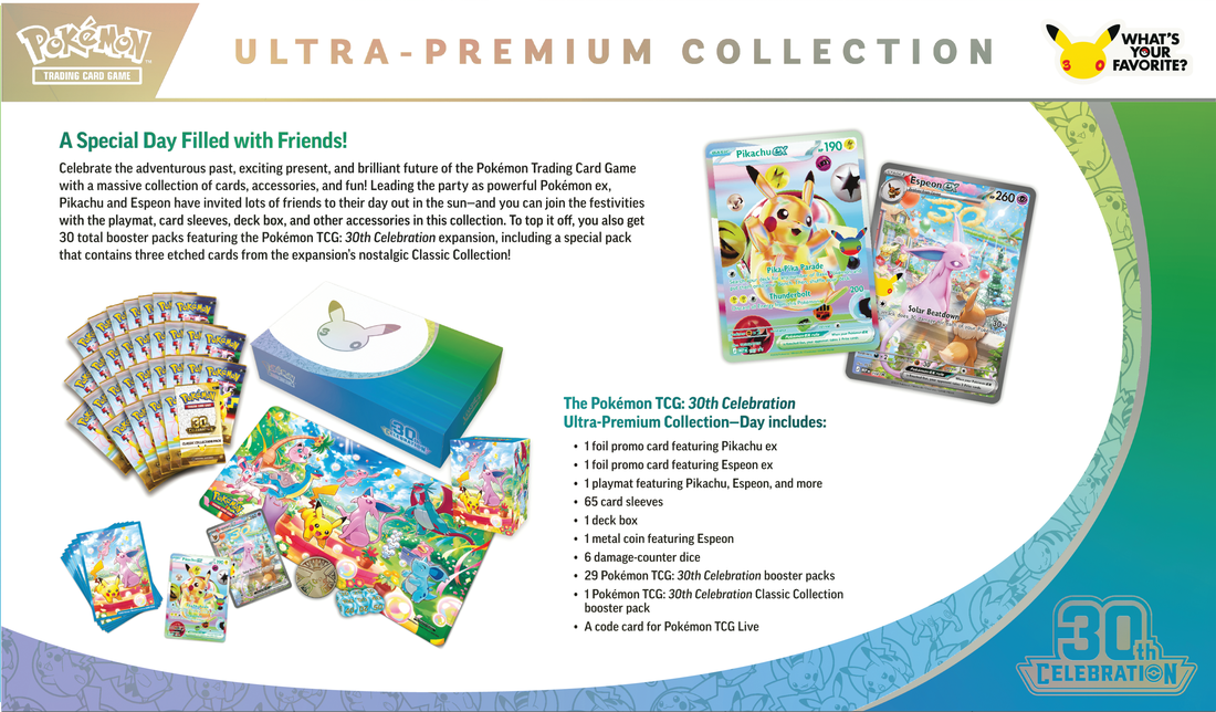Pokemon 30th Celebration Day / Night Ultra Premium Collection (Pre-Order)