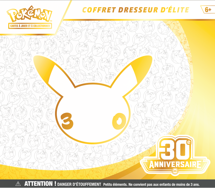 Pokemon 30th Celebration Elite Trainer Box (French) (Pre-Order) - Miraj Trading