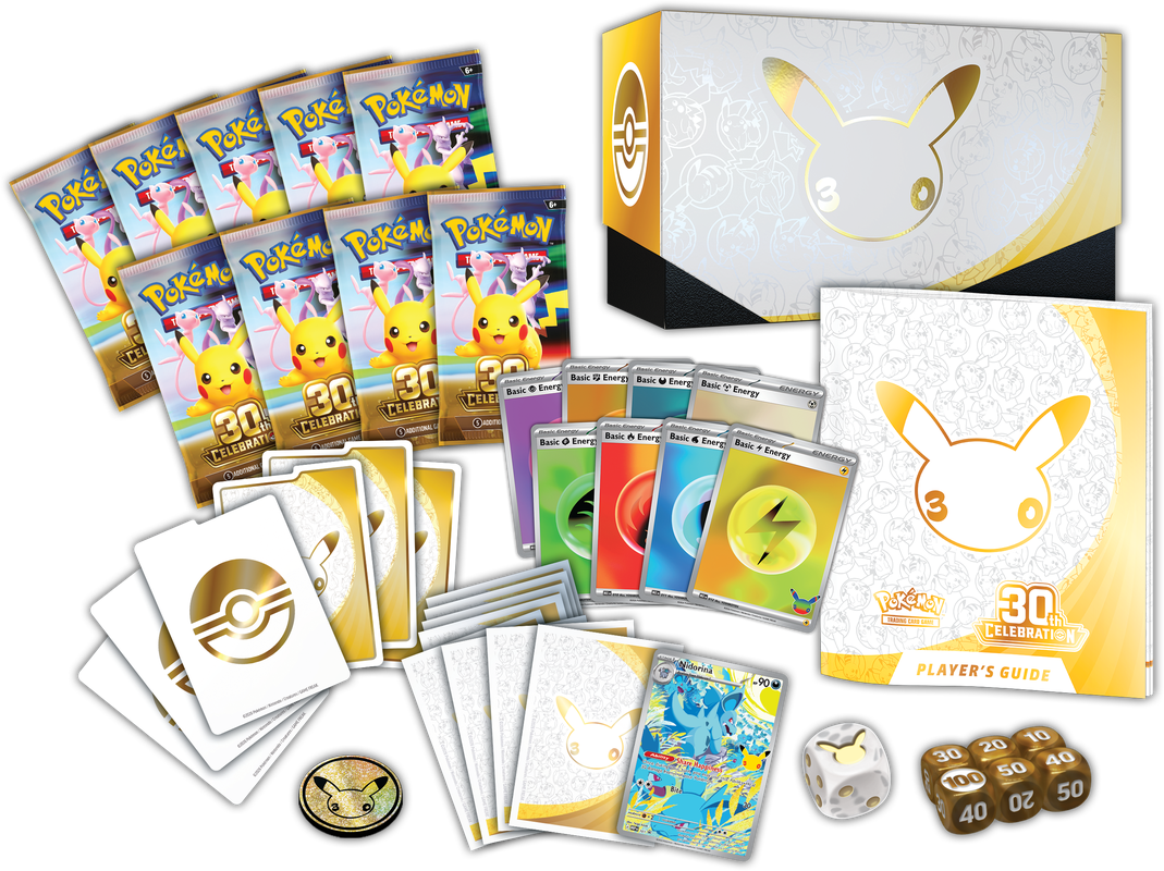 Pokemon 30th Celebration Elite Trainer Box (Pre-Order) - Miraj Trading
