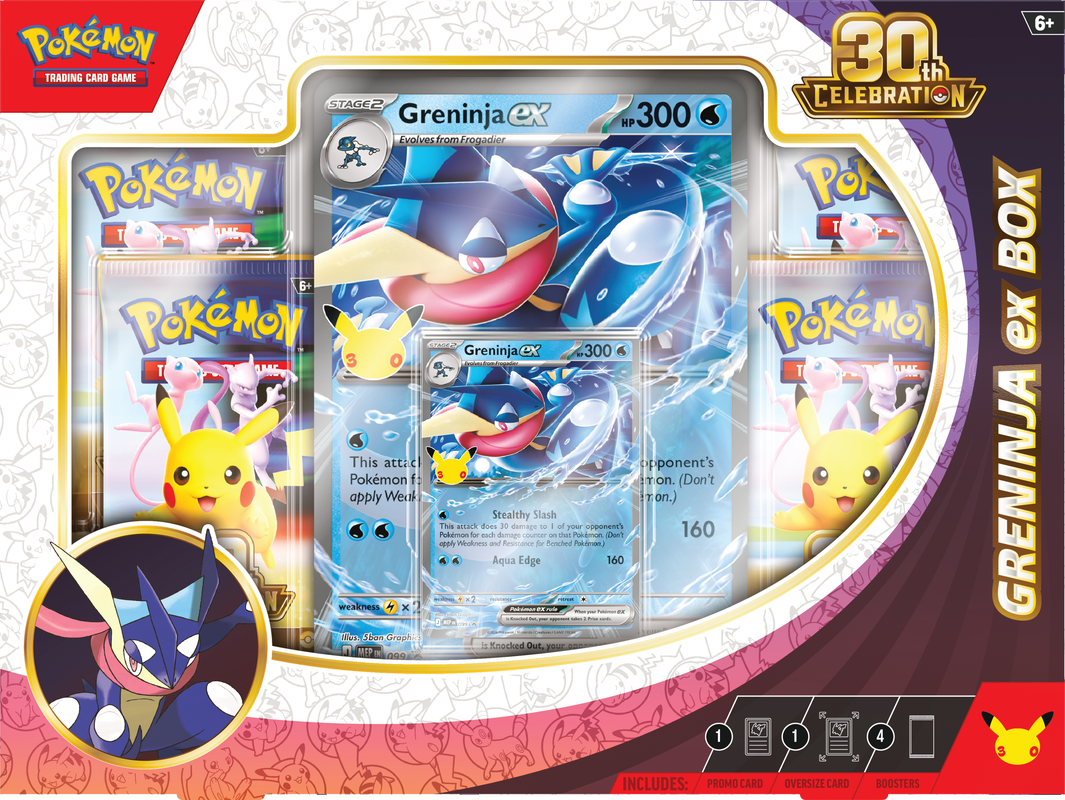 Célébration Pokémon 30 ans Sylveon / Greninja EX (Précommande)