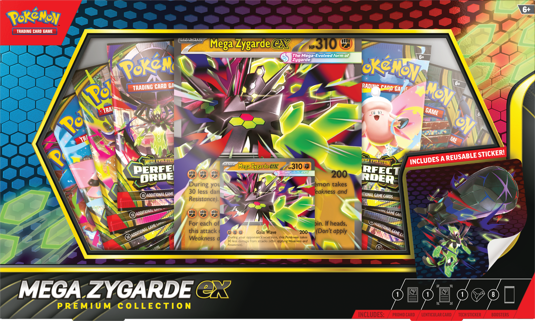 Pokemon Mega Zygarde Ex Premium Collection Box