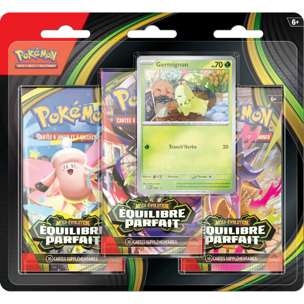 Pokemon Perfect Order 3 Pack Blister (French)(Pre-Order) - Miraj Trading
