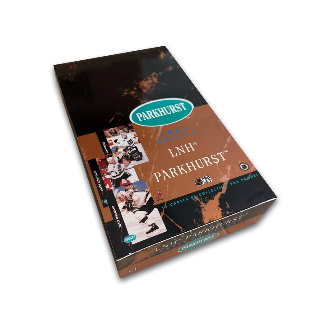 1991-92 Pro Set Parkhurst Series 1 Hockey Hobby Box (French Edition) - Miraj Trading