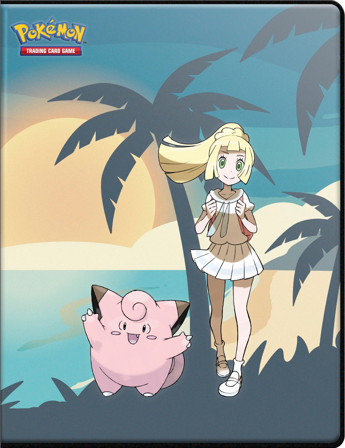 lillie pokemon card Ultra Pro Portfolio 9PKT Pokemon Lillie And Clefairy (Pre-Order)