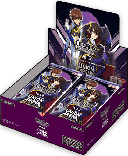 Union Arena Code Geass Lelouch Of The Rebellion V2 Booster Box - Miraj Trading