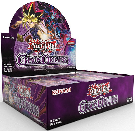 Yugioh Chaos Origins Booster Box (Pre-Order)