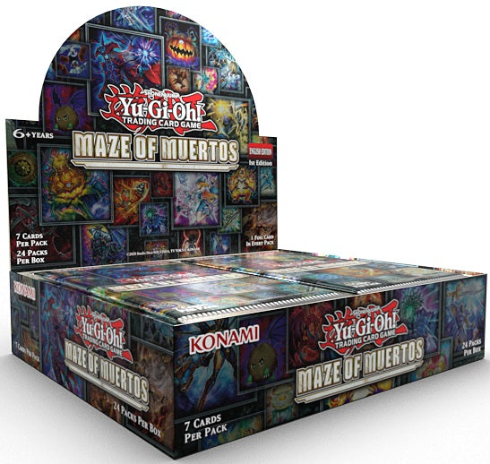 Yugioh Maze of Muertos 1st Edition Booster Box Yugioh Maze of Muertos 1st Edition Booster Box