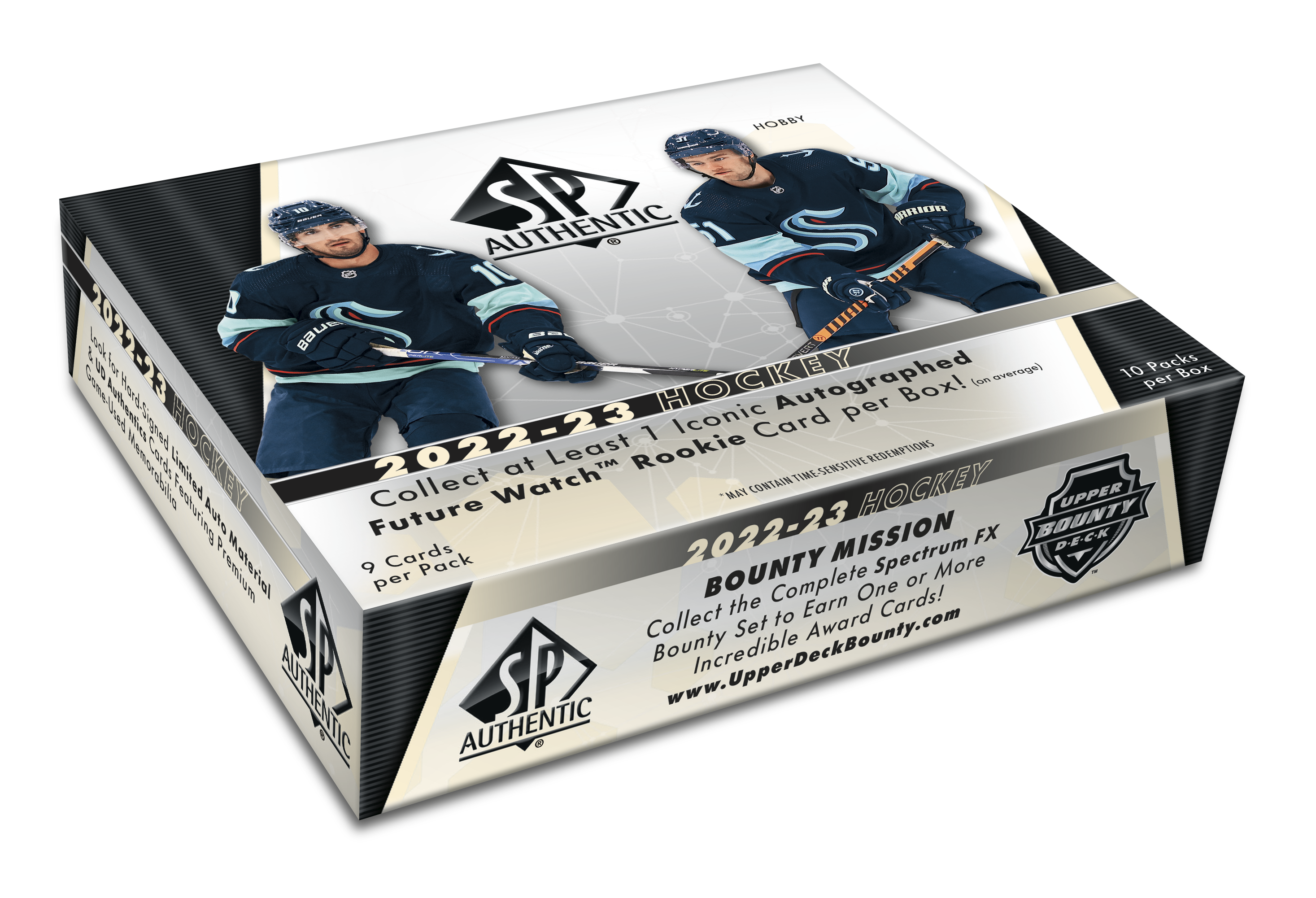 2022-23 Upper Deck SP Authentic Hockey Hobby Box - Miraj Trading
