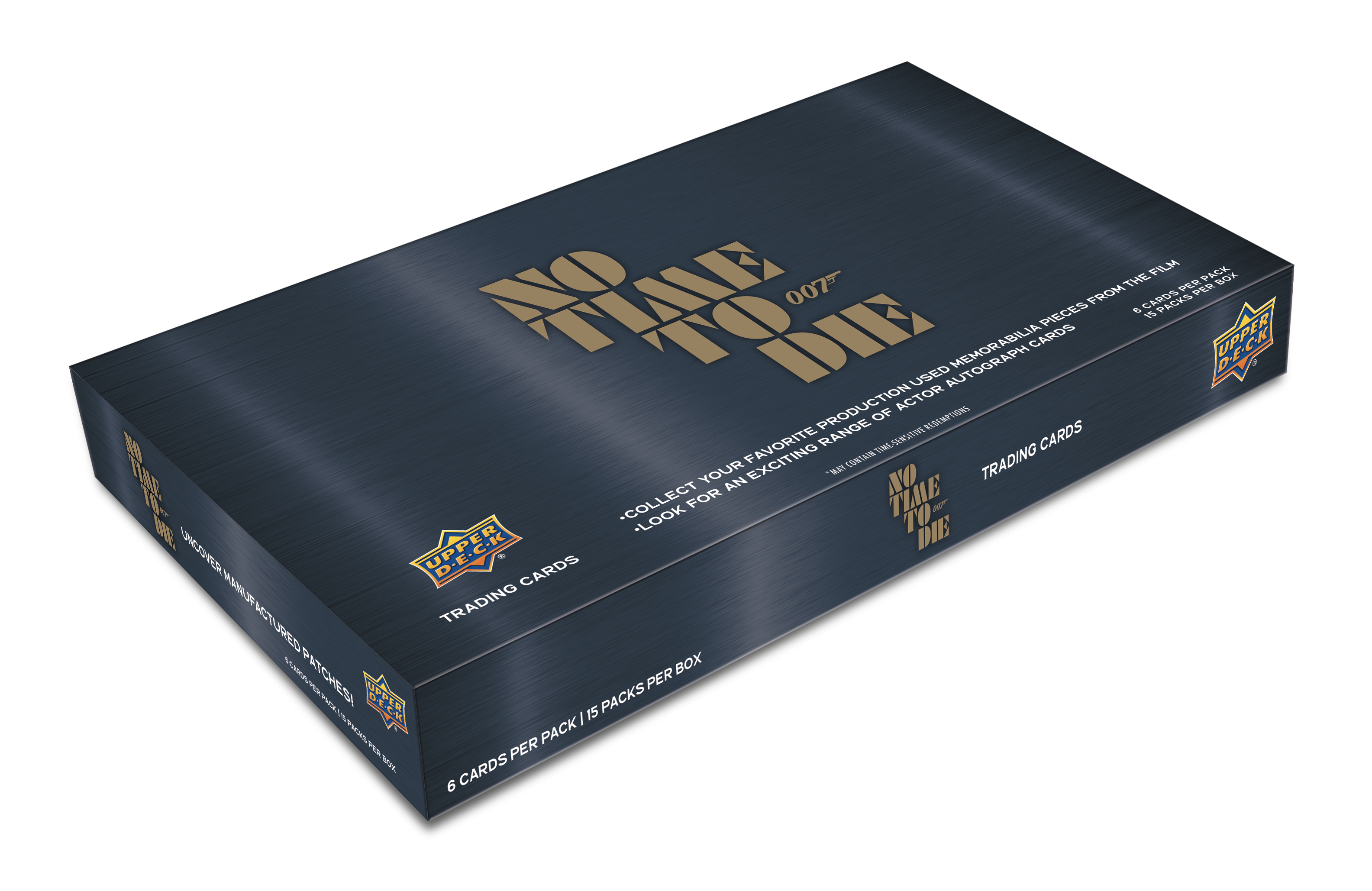 2025 Upper Deck James Bond 007 No Time To Die Hobby Box - Miraj Trading