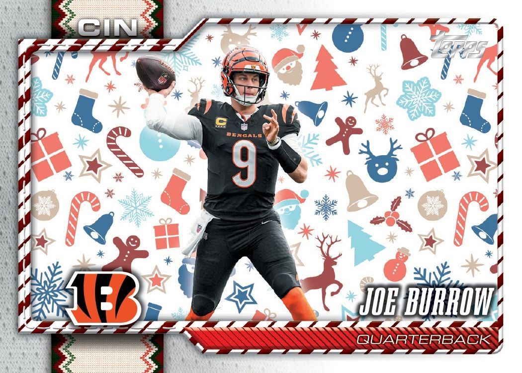 2026 Topps Holiday Football Mega Box - Miraj Trading