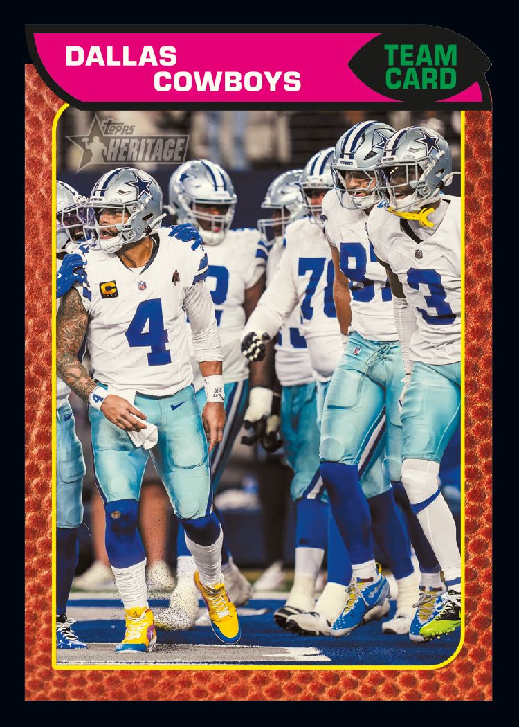 2026 Topps Heritage Football Blaster Box - Miraj Trading