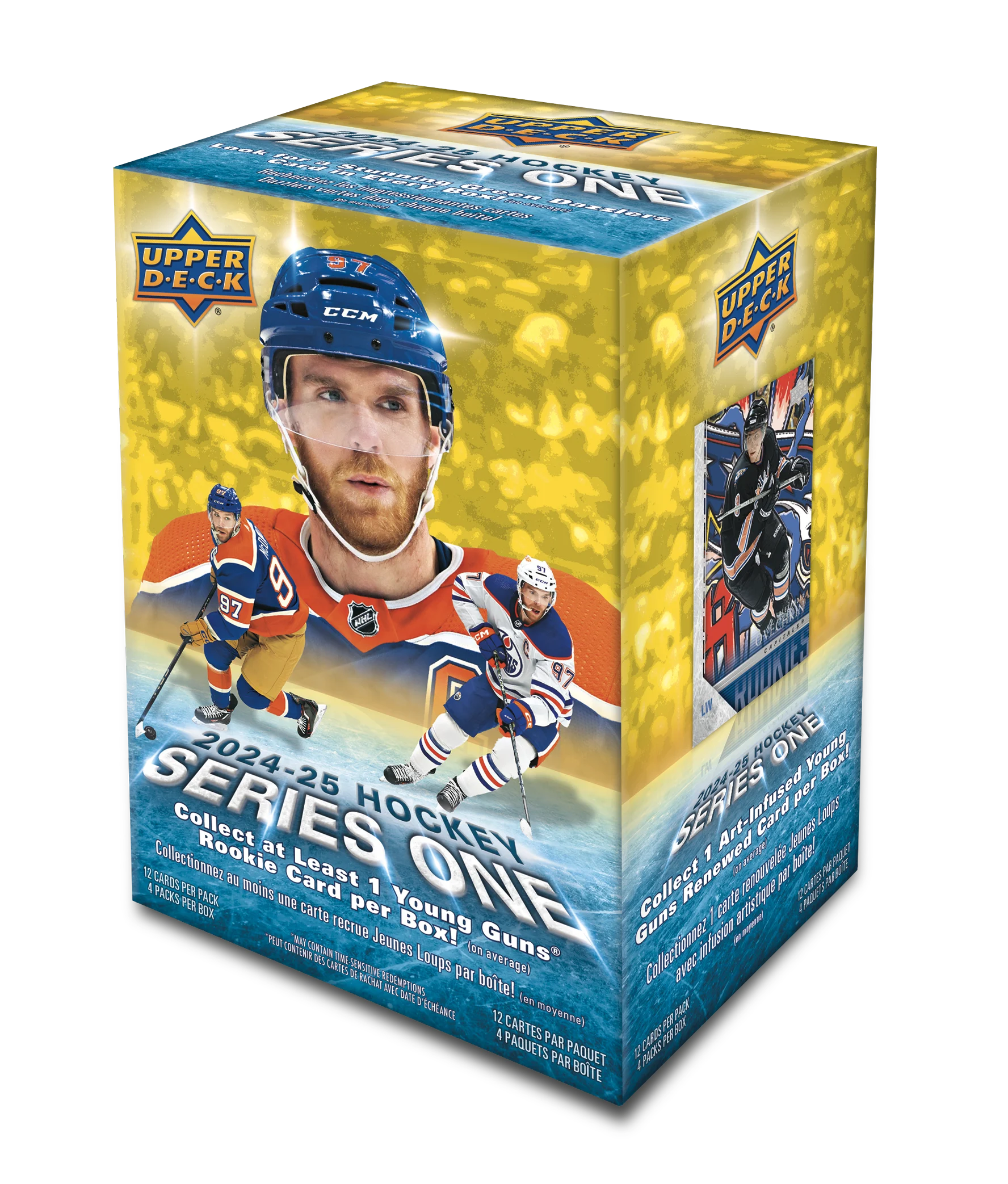 2024-25 Upper Deck Series 1 Hockey Blaster Box - Miraj Trading