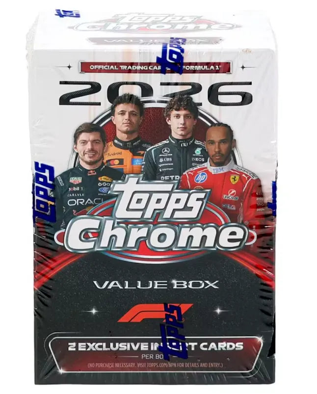 2026 Topps Chrome Formula 1 Blaster Box - Miraj Trading