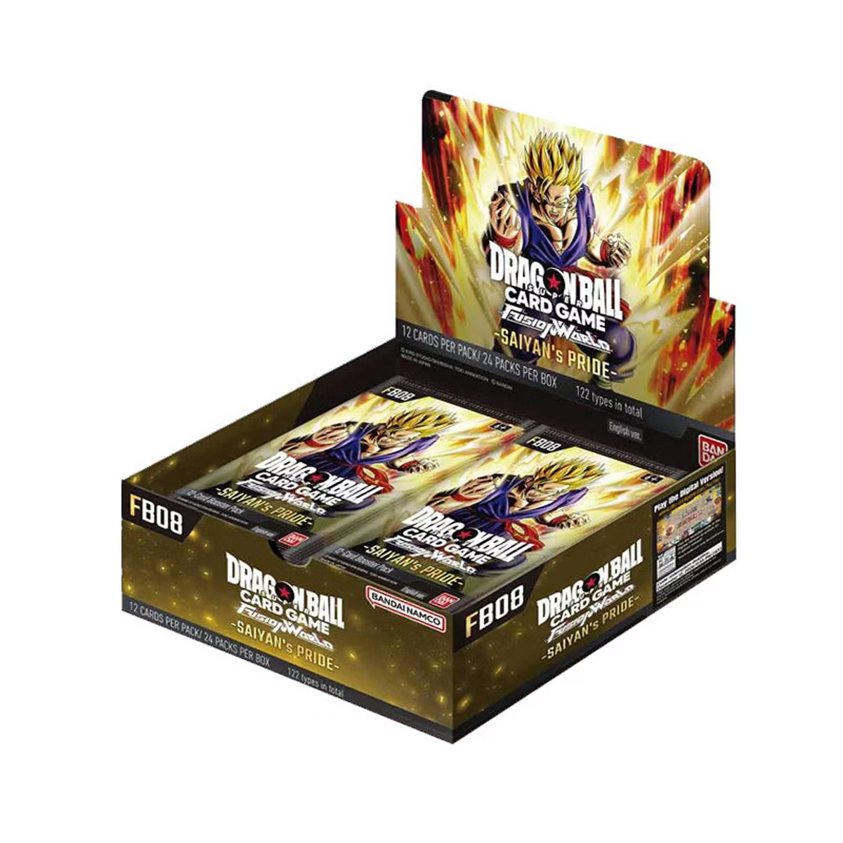 Dragon Ball Super Fusion World Sayan's Pride Booster Box - Miraj Trading