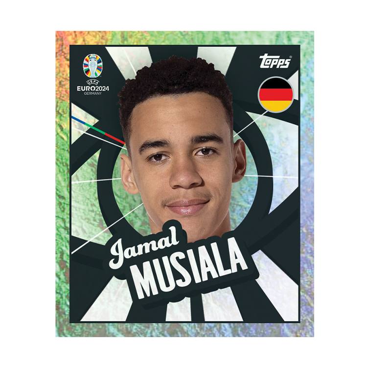2024 Topps UEFA EURO Stickers (100 pack/box) - Miraj Trading