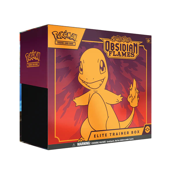 Pokemon Scarlet And Violet Obsidian Flames Elite Trainer Box