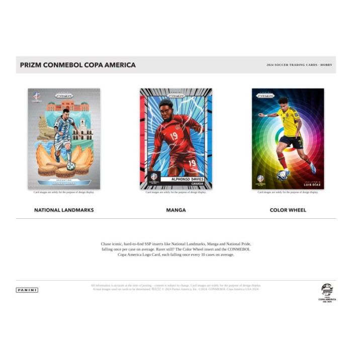 2023-24 Panini Prizm COPA America Soccer Hobby Box - Miraj Trading