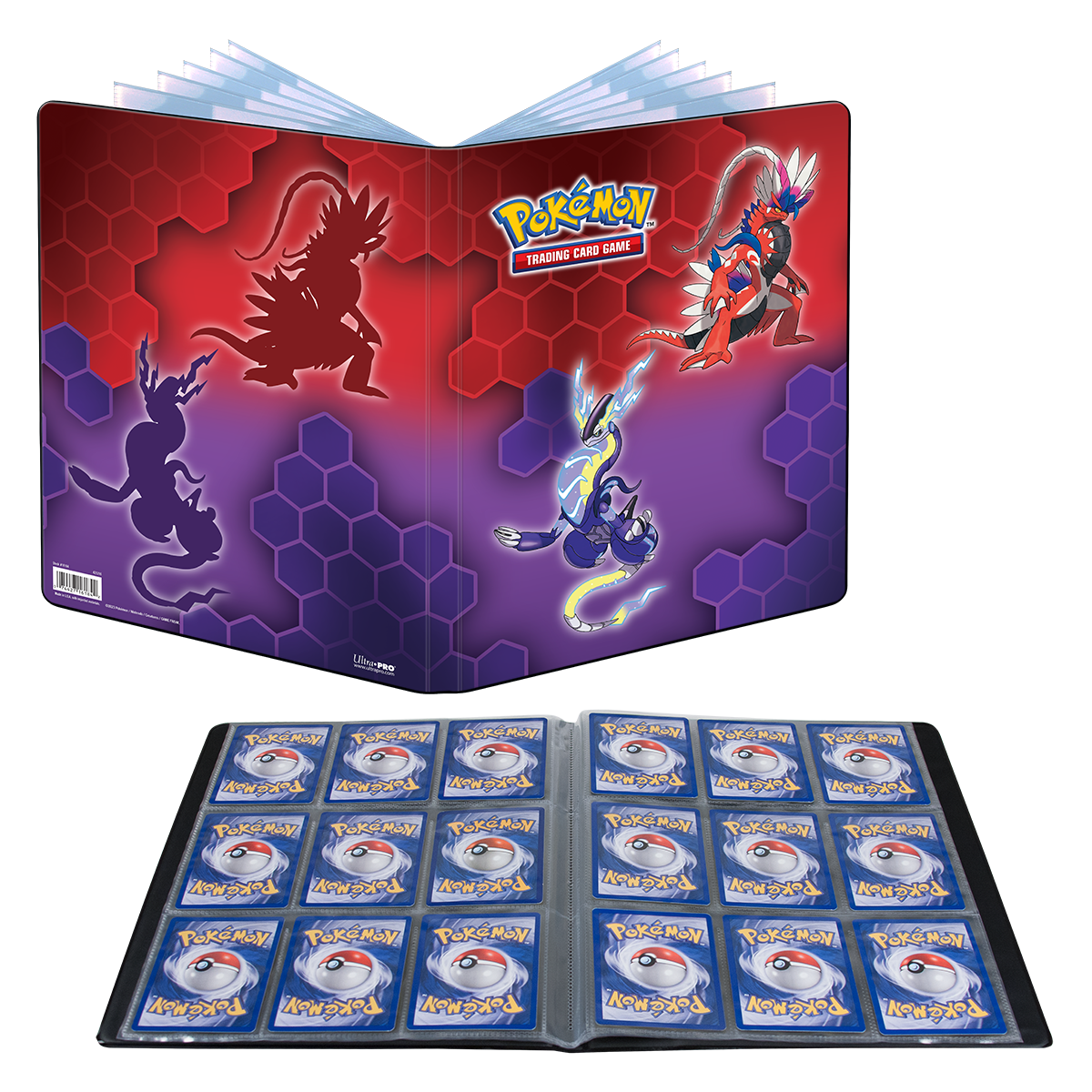 Pokemon UP Portfolio 9Pkt Koraidon/Miraidon (Pre-Order) - Miraj Trading