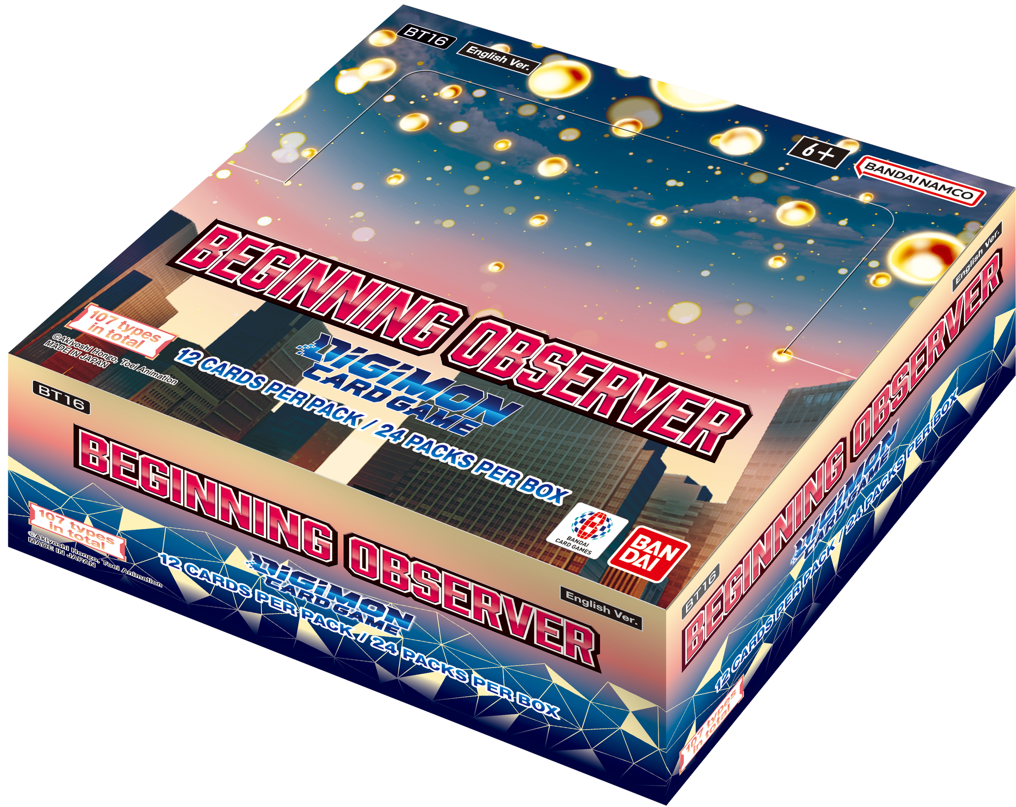 Digimon Beginning Observer Booster Box Digimon Beginning Observer Booster Box