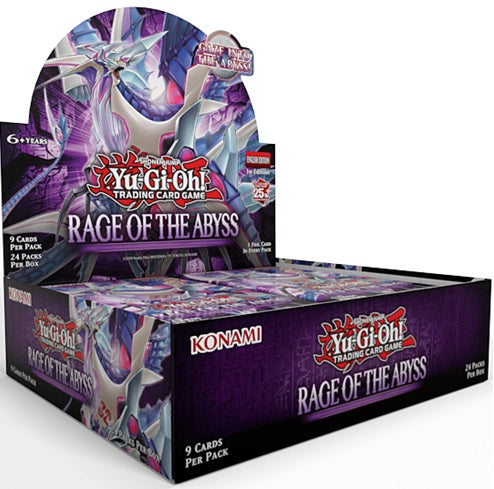 Yugioh Rage of the Abyss 1st Edition Booster Box
