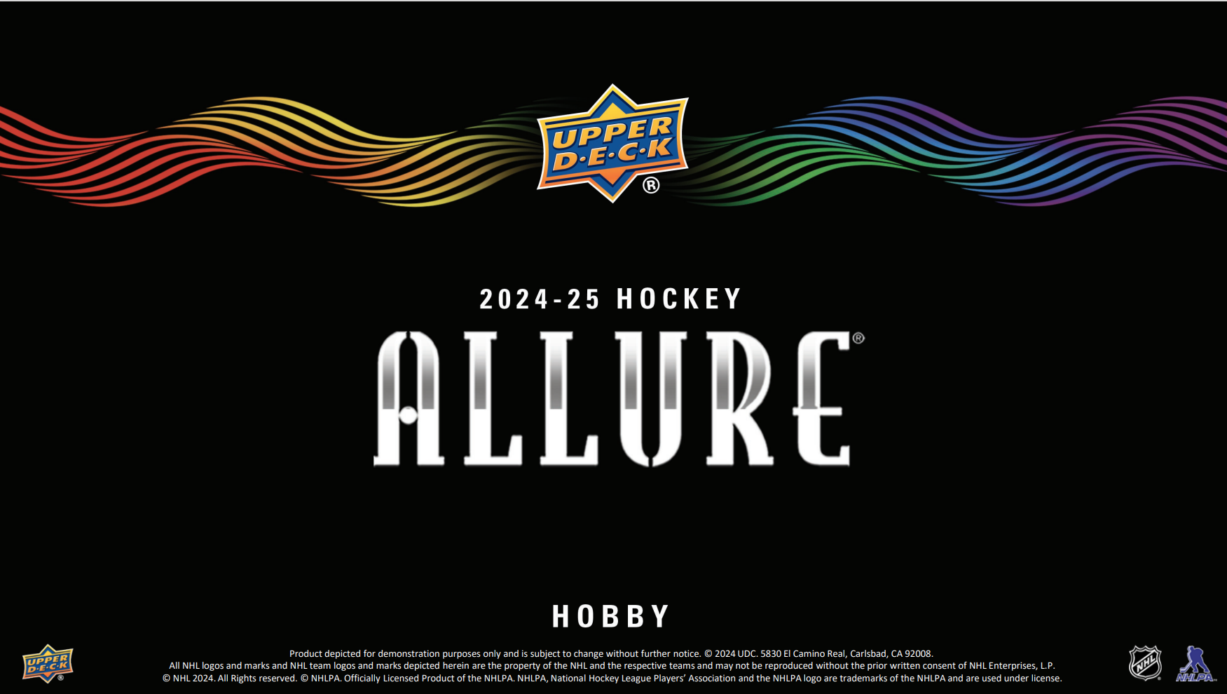 2024-25 Upper Deck Allure Hockey Hobby Master Case (Case of 18 Boxes) (Pre-Order) - Miraj Trading