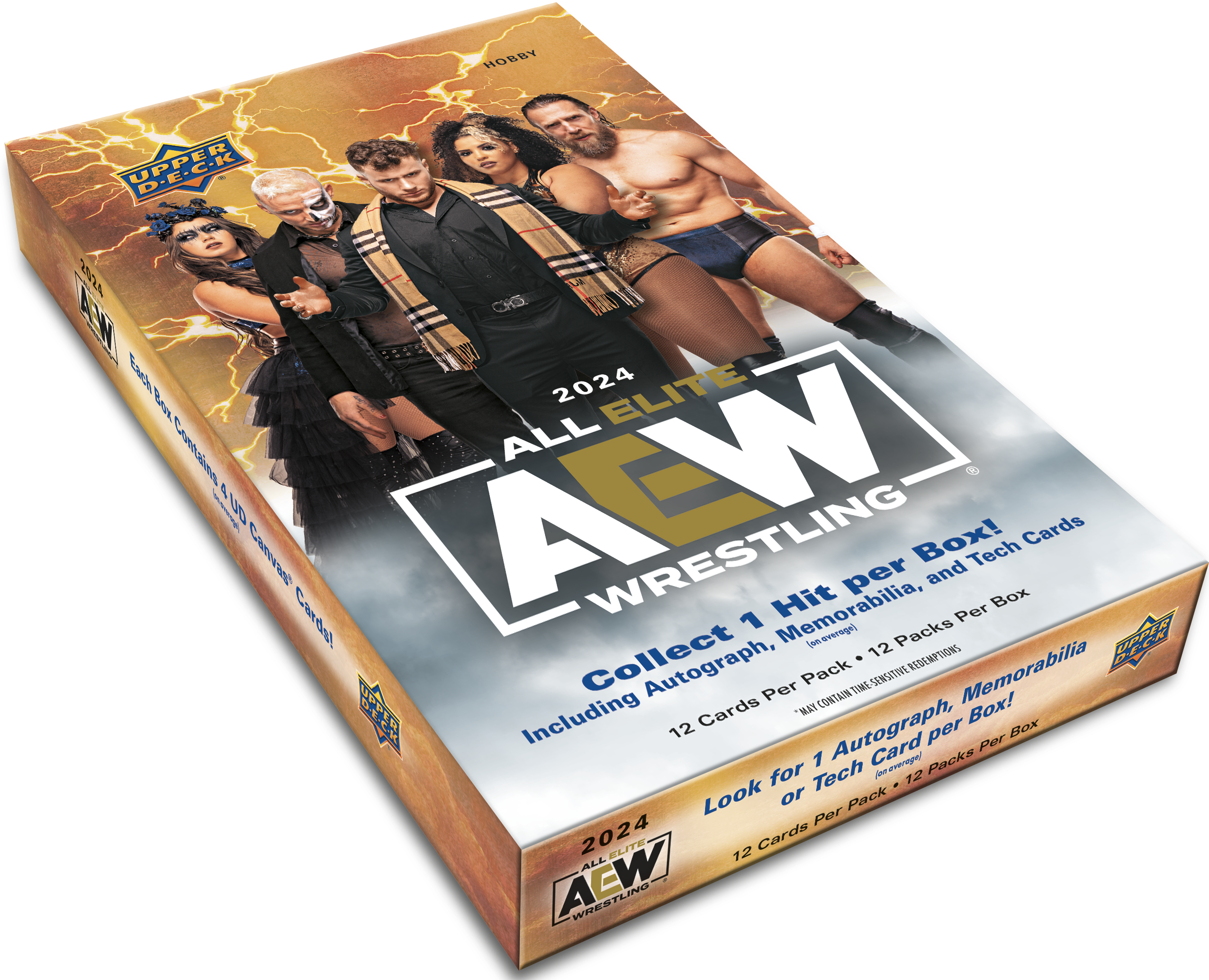 2024 Upper Deck AEW All Elite Wrestling Hobby Box - Miraj Trading
