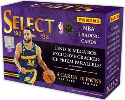 2022-23 Panini Select Basketball 40-Card Mega Box - Miraj Trading
