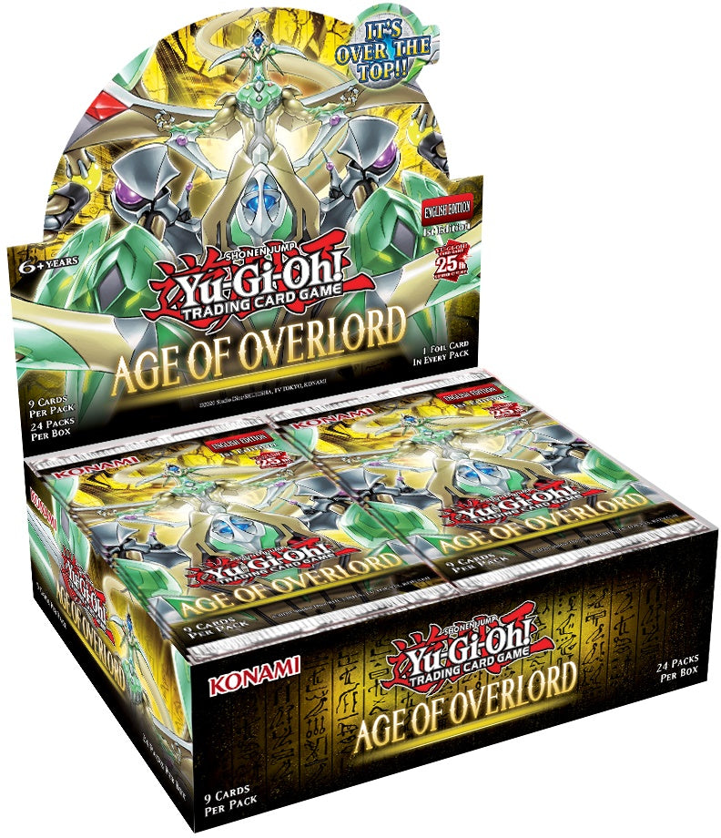 Yugioh Age of Overlord 1st Edition Booster Box Yugioh Age of Overlord 1st Edition Booster Box