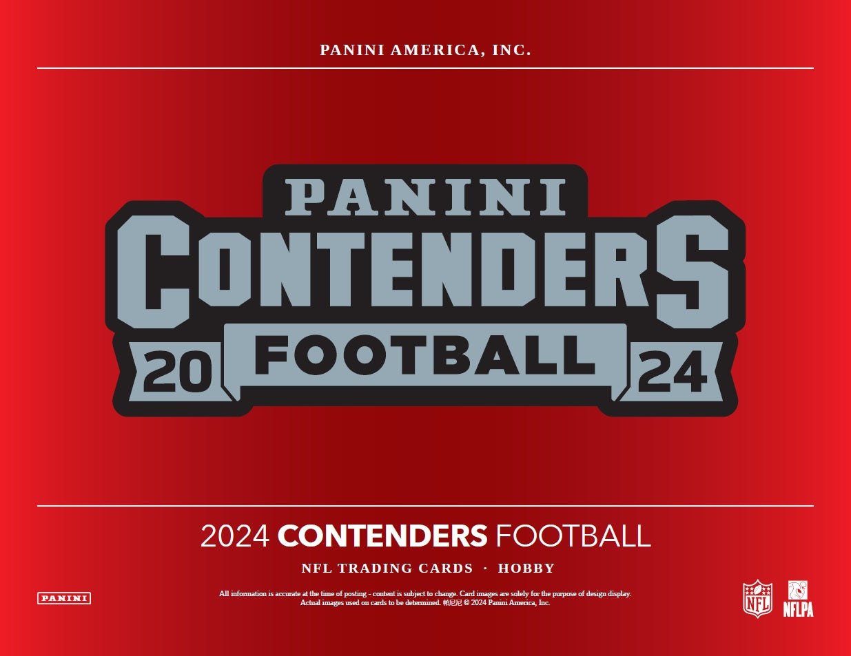 2024 Panini Contenders Football Hobby Box (Pre-Order) - Miraj Trading