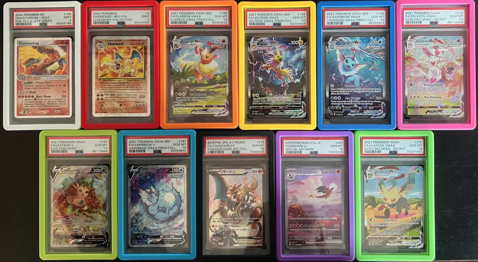 ER Bumper For Slab PSA Dark Blue 10PK (Pre-Order) - Miraj Trading