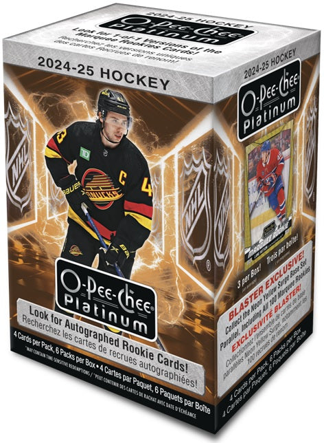 2024-25 Upper Deck O-Pee-Chee Platinum Blaster Box - Miraj Trading