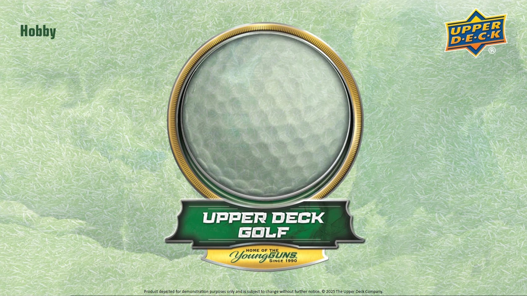 2025 Upper Deck Golf Hobby Box (Pre-Order) - Miraj Trading