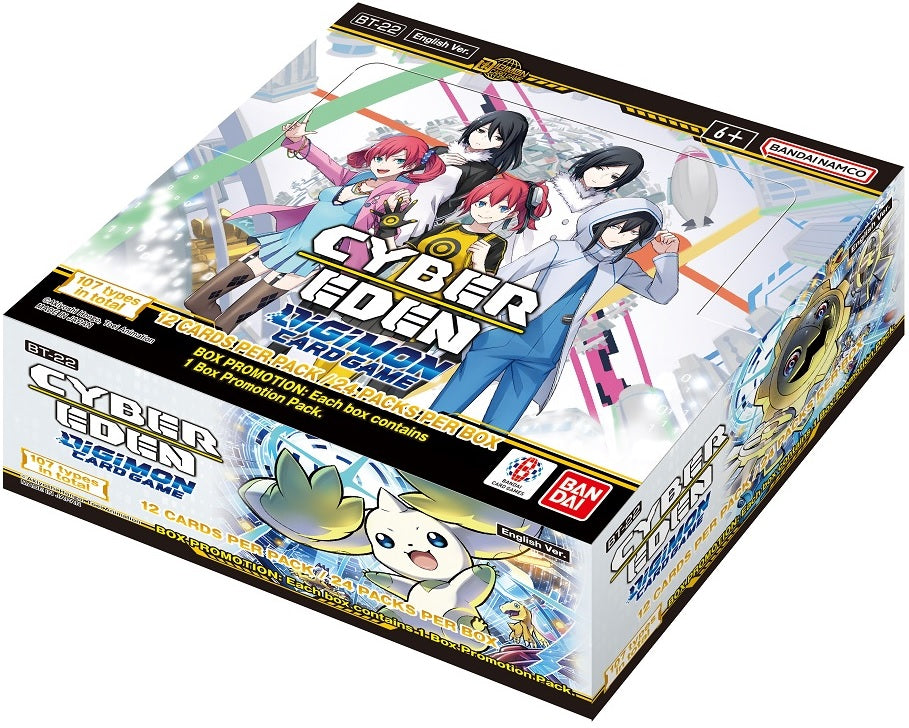 Digimon Cyber Eden Booster Box - Miraj Trading