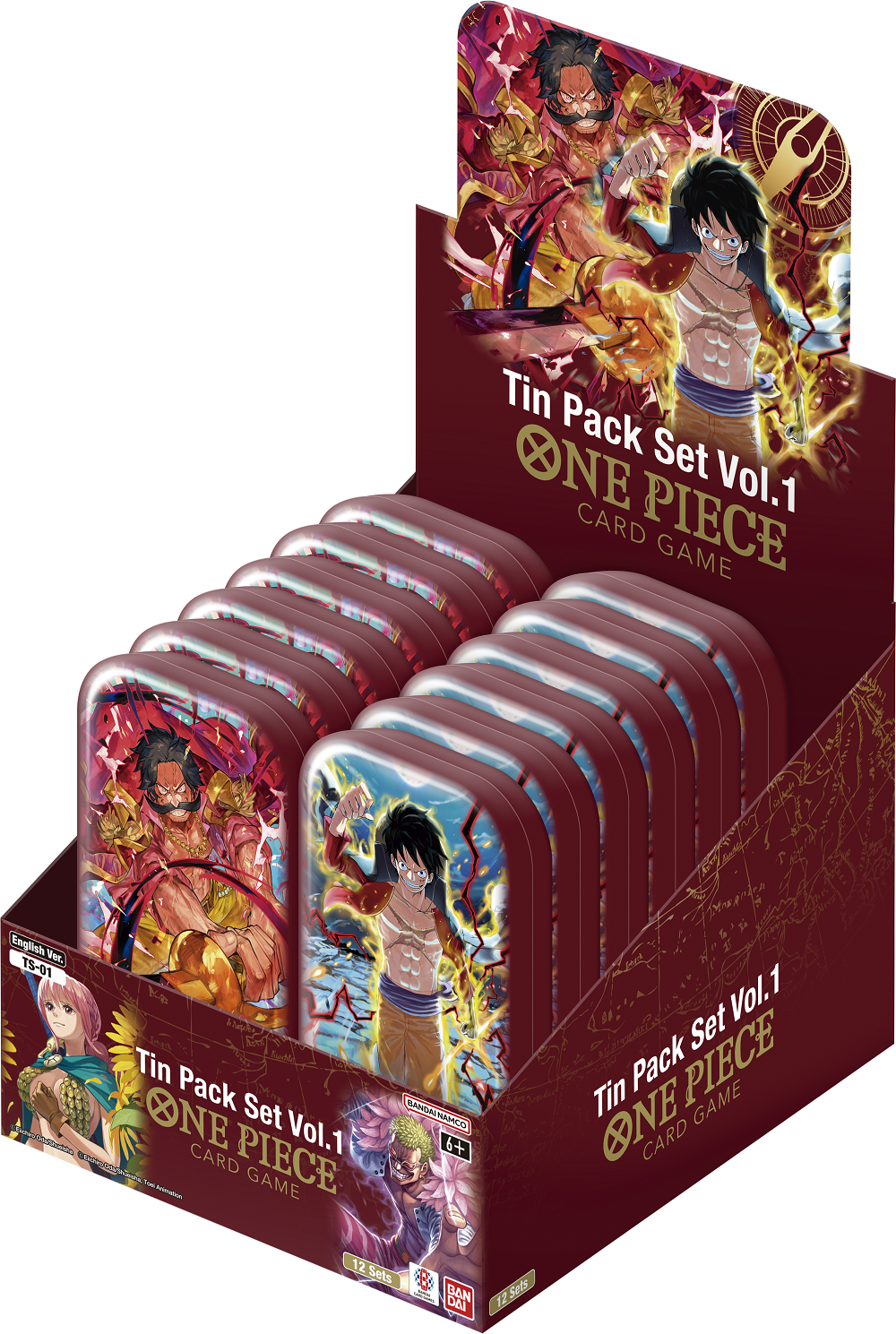 One Piece Tin Packs Set Vol .1 - Miraj Trading