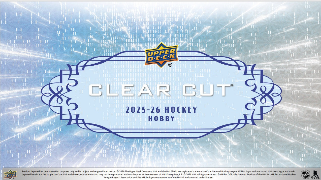 2025-26 Upper Deck Clear Cut Hockey Hobby Master Case (Master of 30 Boxes) (Pre-Order) - Miraj Trading