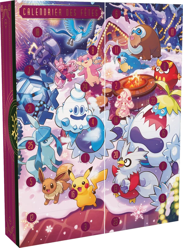 Pokemon Holiday Calendar 2025 (French) - Miraj Trading