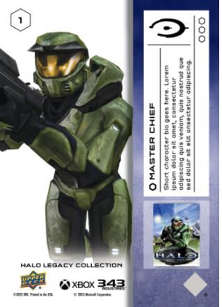 2023 Upper Deck Halo Legacy Trading Cards Hobby Box - Miraj Trading