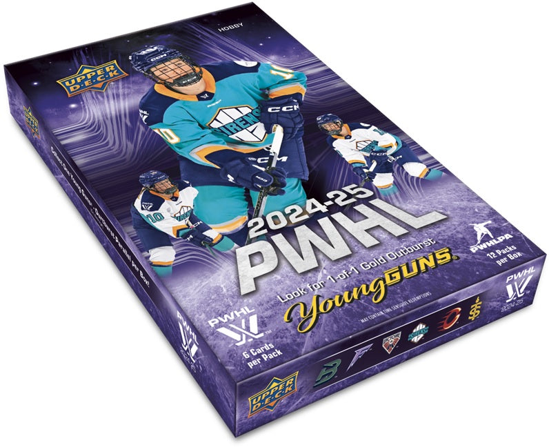 2024-25 Upper Deck PWHL Hockey Hobby Box - Miraj Trading