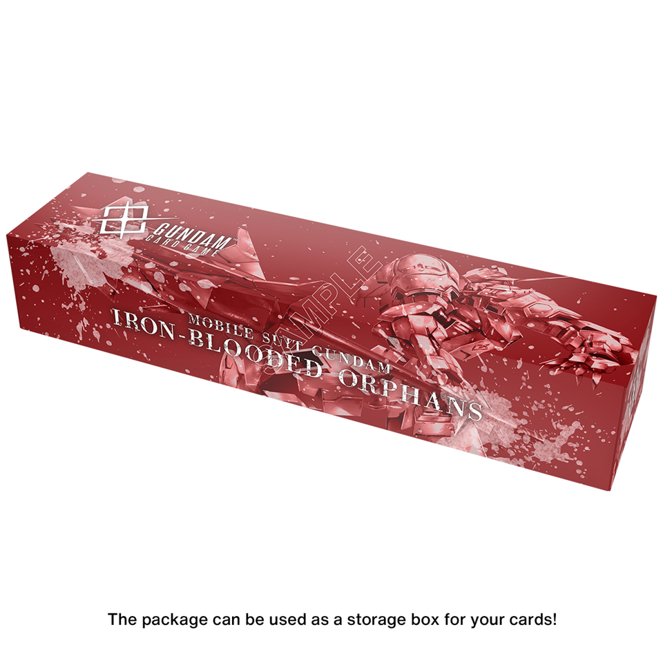 Gundam Card Game Premium Accessory Set Mobile Suit Gundam Iron-Blooded Orphans (Pre-Order) - Miraj Trading