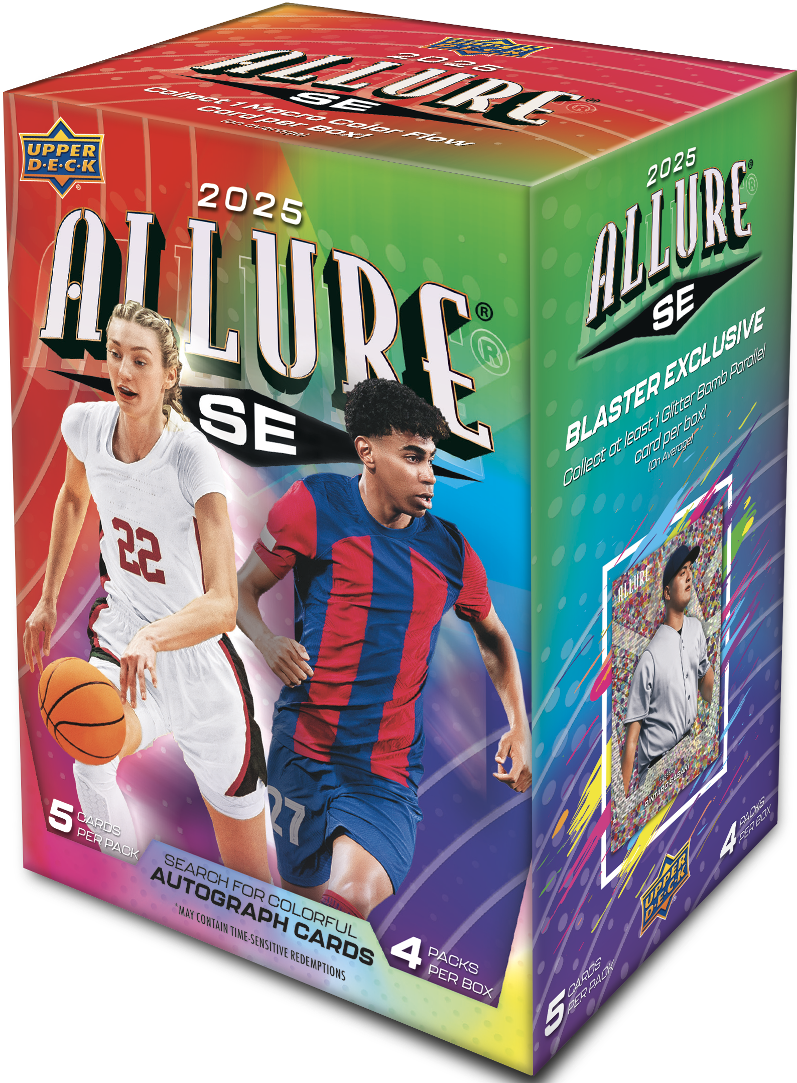 2025 Upper Deck Allure Multi-Sport Blaster Box - Miraj Trading